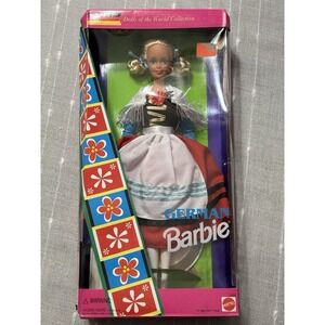 VTG 1994 Barbie Dolls of the World German Barbie Mattel #12698 Special Edition